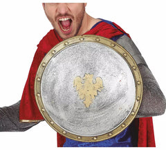 Escudo Medieval com Insígnia Águia 37 cm