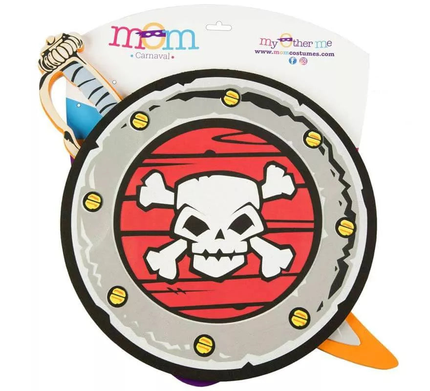 Translation missing: pt-PT.Escudo Y Espada Pirata de Eva 35X42 cm