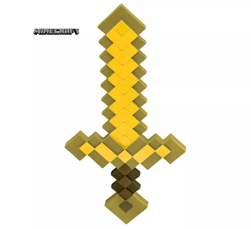 Translation missing: pt-PT.Espada de Minecraft Oro