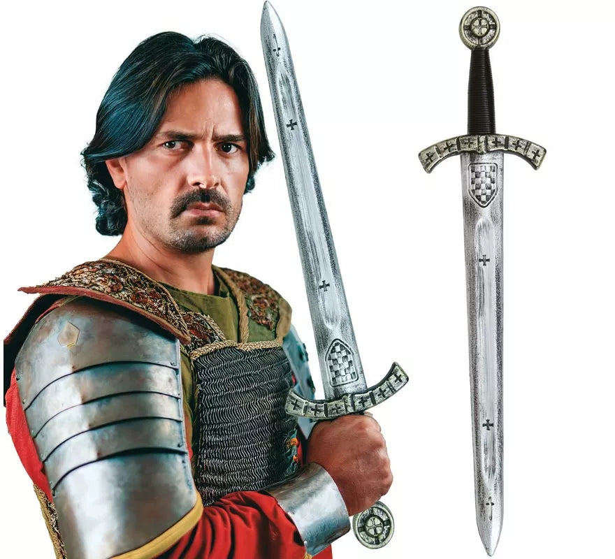 Translation missing: pt-PT.Espada Medieval de 60 cm de Plástico de Juguete