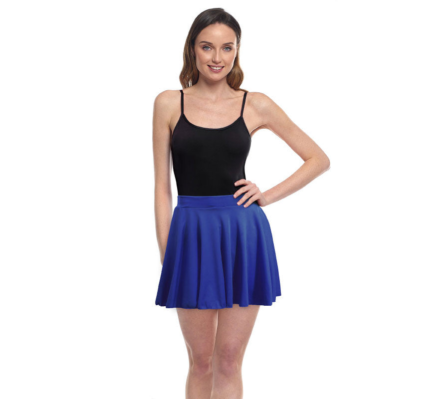 Translation missing: pt-PT.Falda de Vuelo azul oscuro para mujer
