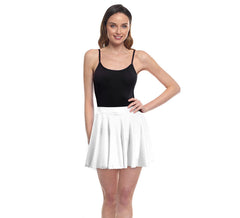 Saia voadora branca para mulher