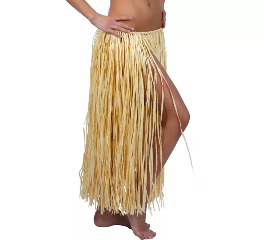 Translation missing: pt-PT.Falda Hawaiana de paja 75 cm