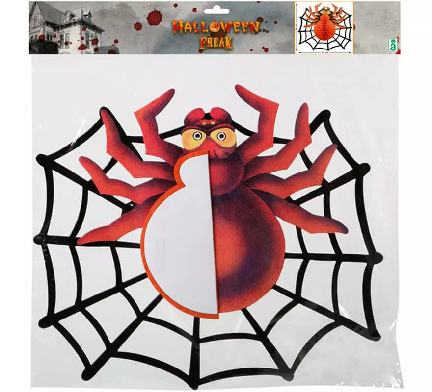 Translation missing: pt-PT.Farolillo con Araña y Telaraña 43X39 cm