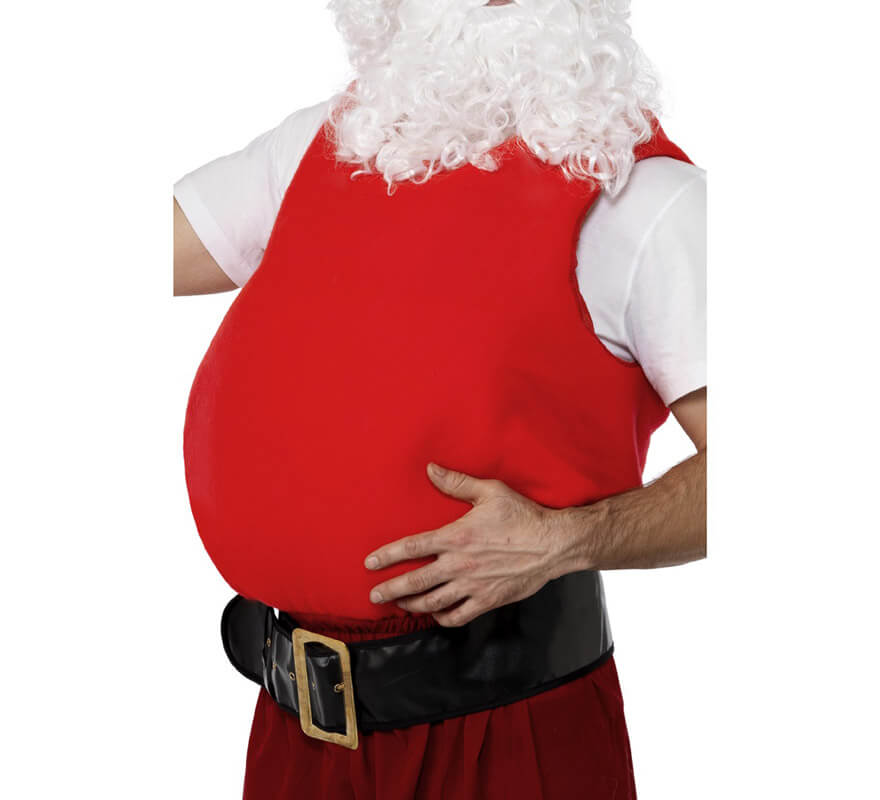 Translation missing: pt-PT.Barriga de Papá Noel en color Rojo para Navidad