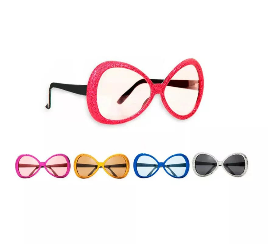 Translation missing: pt-PT.Gafas de Mosca con purpurina colores surtidos