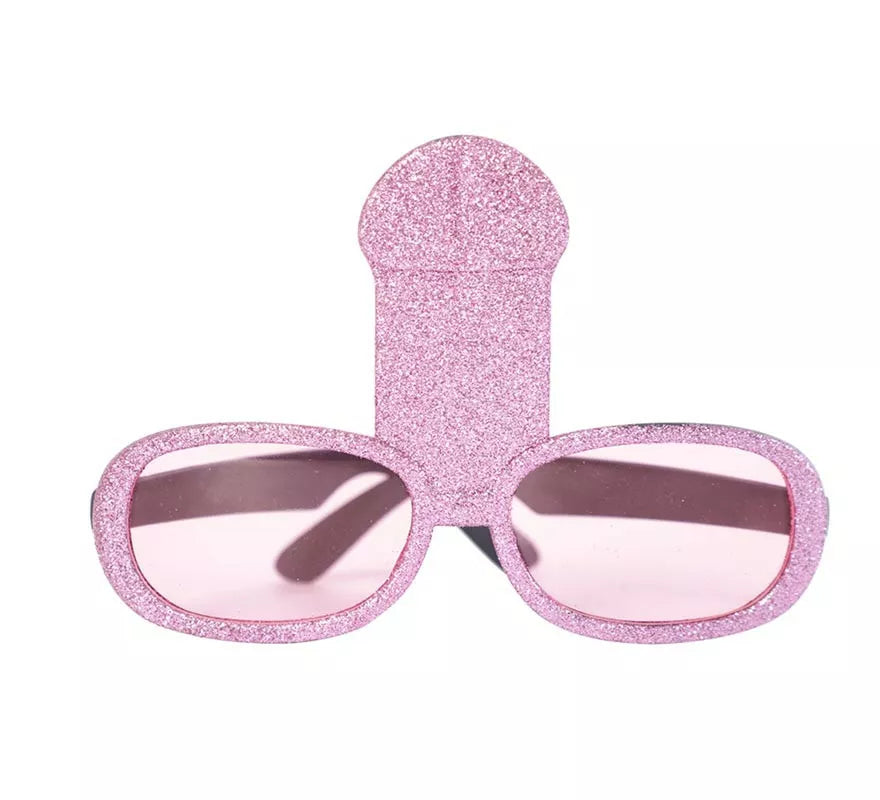 Translation missing: pt-PT.Gafas de Pene rosa brillante