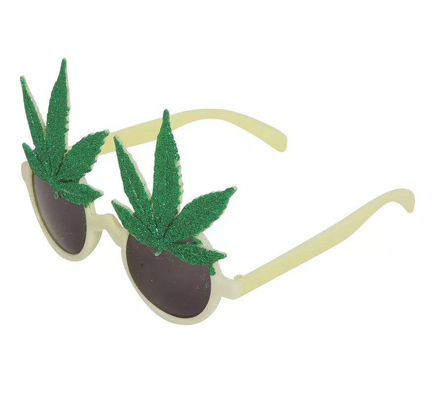 Translation missing: pt-PT.Gafas de Rastafari con hojas de Marihuana