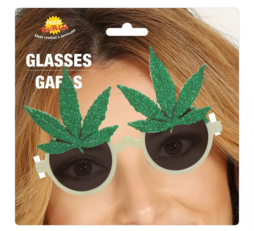 Translation missing: pt-PT.Gafas de Rastafari con hojas de Marihuana