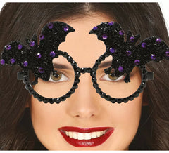 Óculos Chapéus Morcegos com Strass