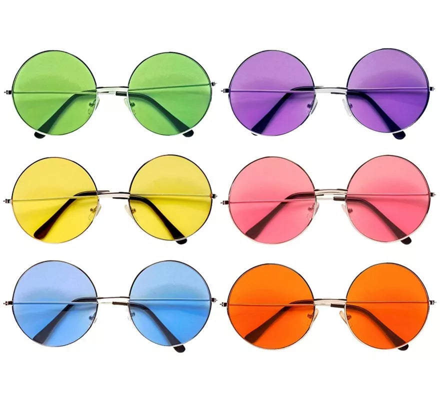 Translation missing: pt-PT.Gafas Hippies Años 70 en varios colores