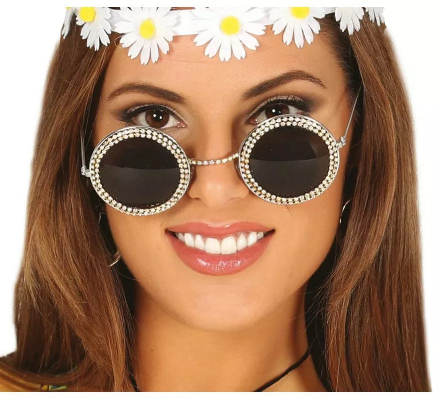 Translation missing: pt-PT.Gafas Redondas con Brillantes