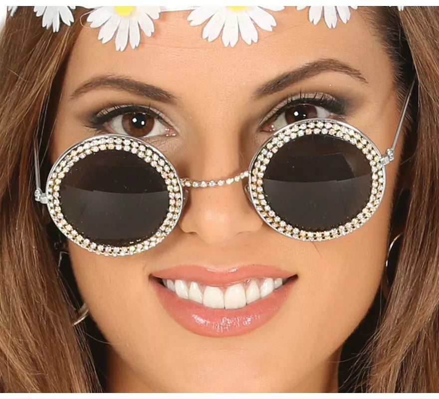 Translation missing: pt-PT.Gafas Redondas con Brillantes