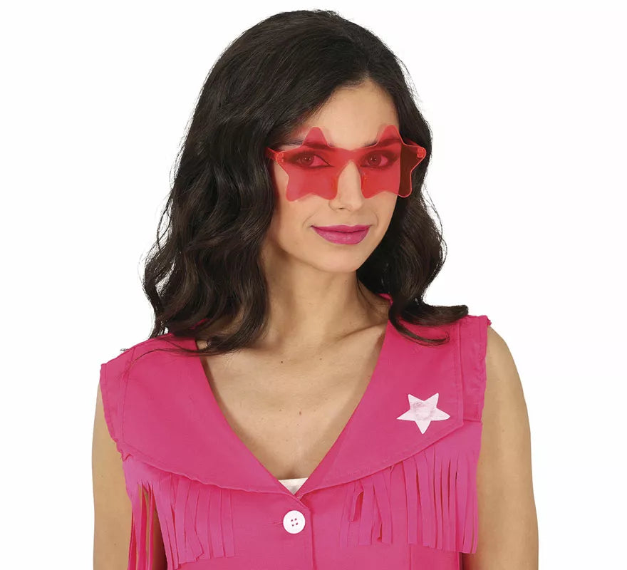 Translation missing: pt-PT.Gafas rosa Estrellas, adulto