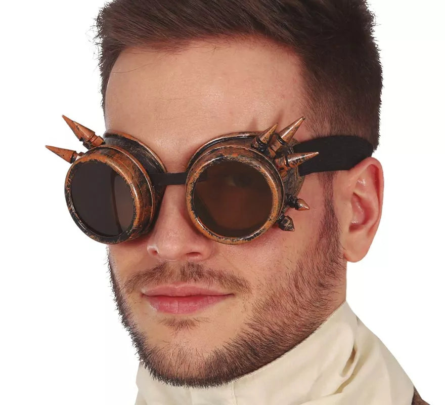 Translation missing: pt-PT.Gafas Steampunk Púas clásica adulto
