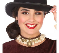 Gargantilha de steampunk