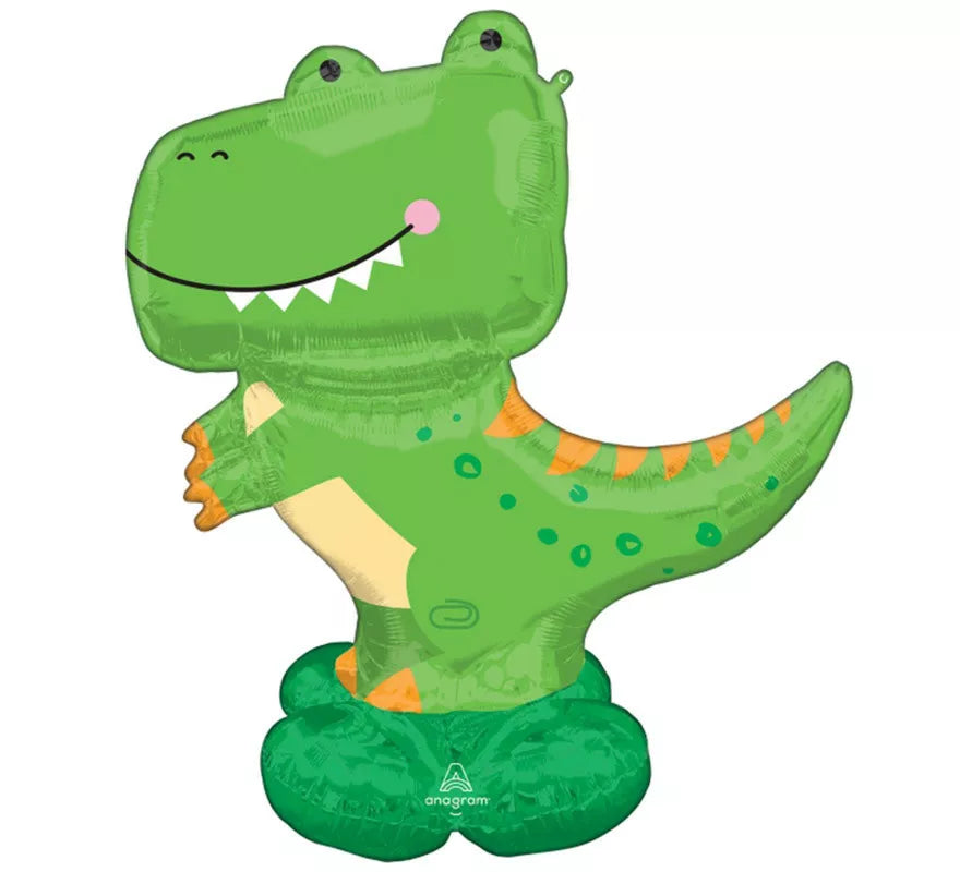 Translation missing: pt-PT.Globo Foil Gigante Airloonz Dinosaurio T-Rex 114x137 cm