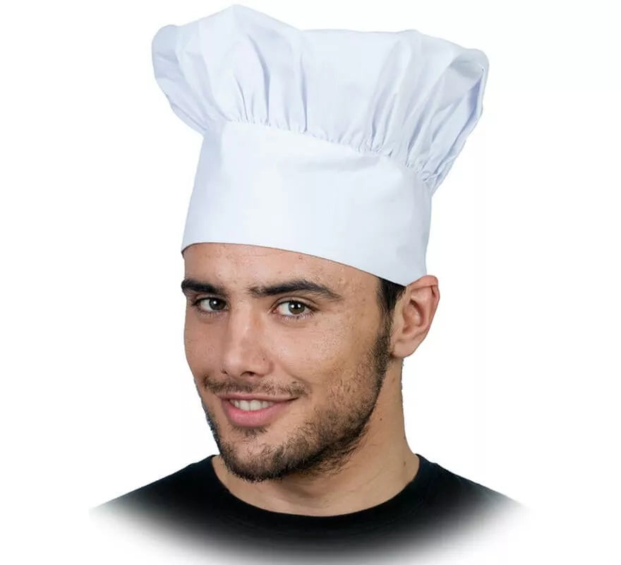 Translation missing: pt-PT.Gorro de Cocinero blanco