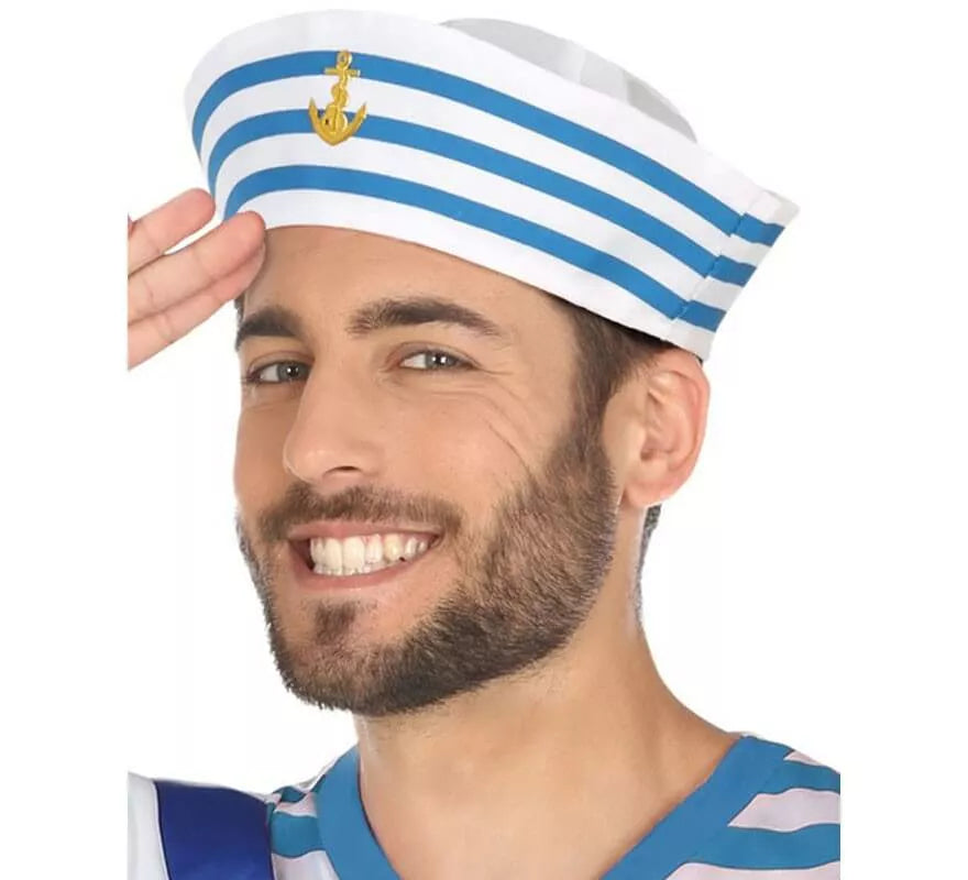 Translation missing: pt-PT.Gorro de Marinero con Ancla