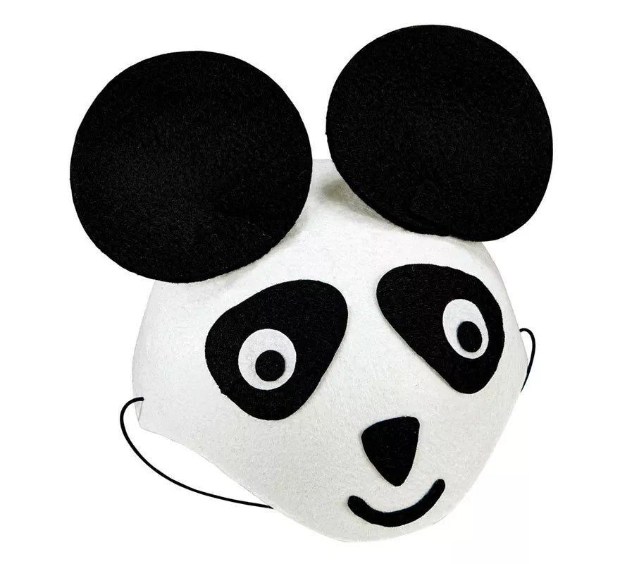 Translation missing: pt-PT.Gorro de Panda de Fieltro para niños