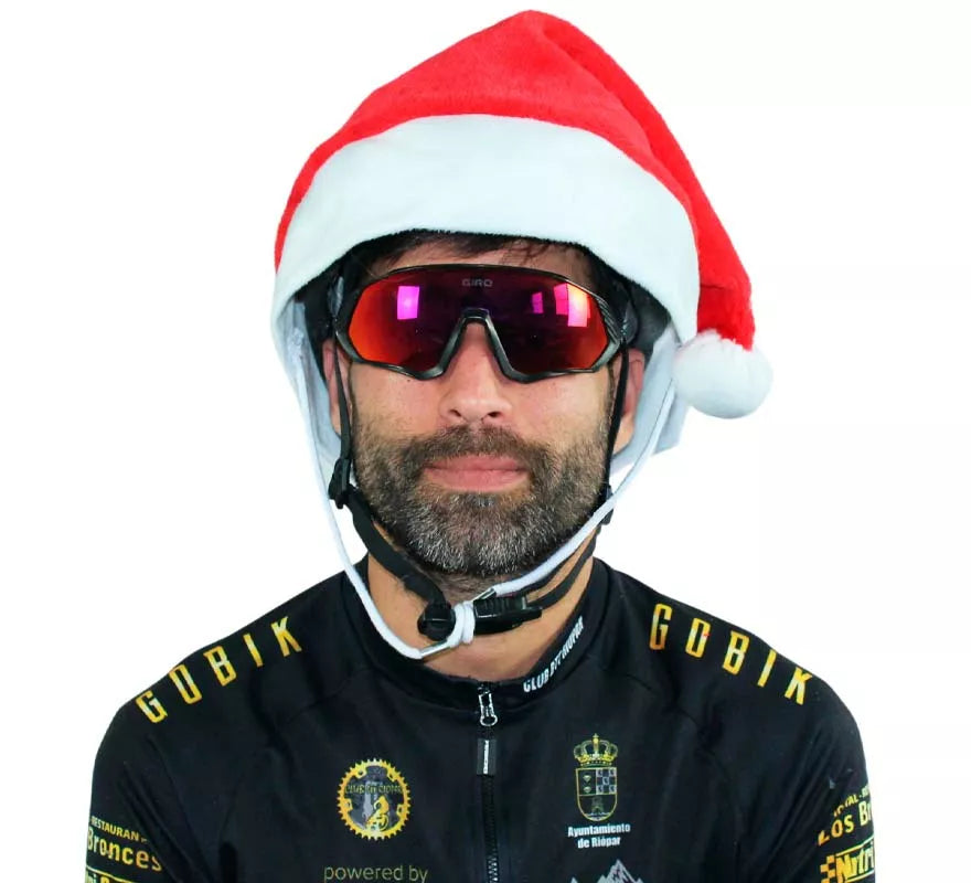 Translation missing: pt-PT.Gorro de Papá Noel para Cascos de Bicicleta, Esquí y más