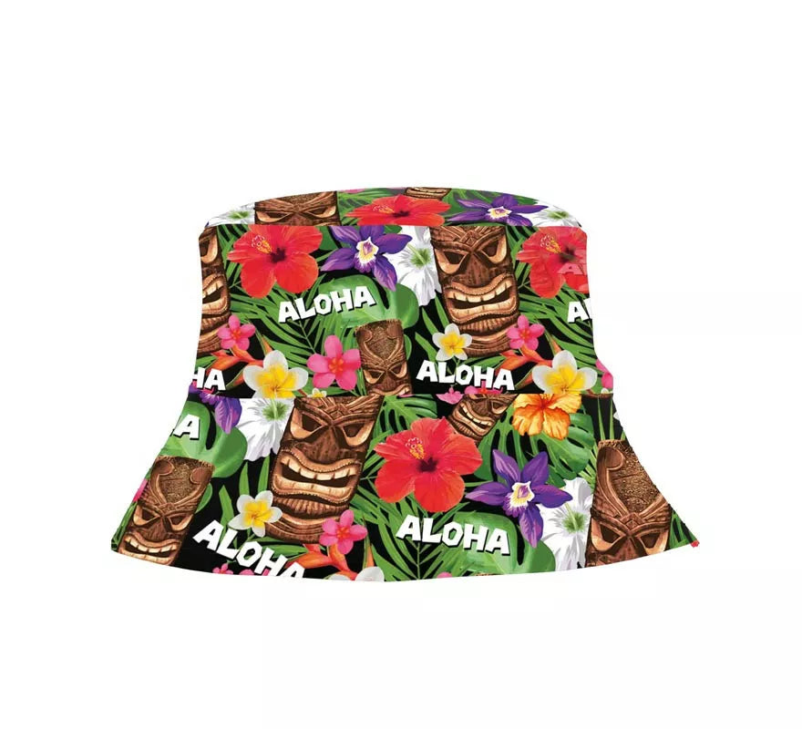 Translation missing: pt-PT.Gorro Hawaiano Aloha Floral adulto