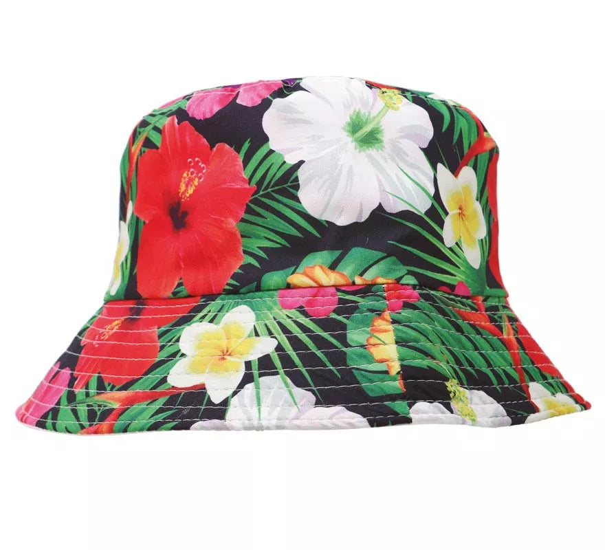 Translation missing: pt-PT.Gorro Hawaiano Flores Tropical adulto