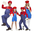 Grupo de fontaneros italianos rojos