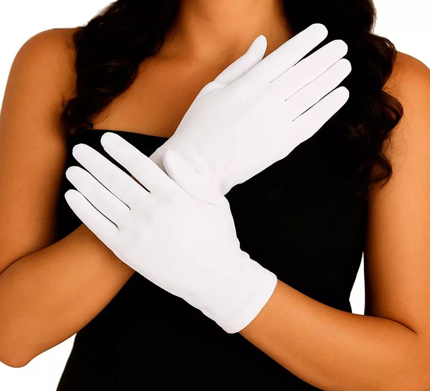 Translation missing: pt-PT.Guantes blancos para adulto