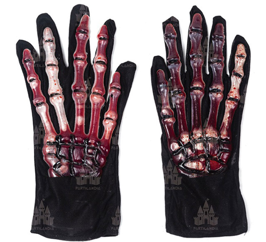 Translation missing: pt-PT.Guantes con Efecto Sangre Fluyendo