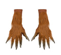Guantes de Manos de Hombre Lobo con Pelo