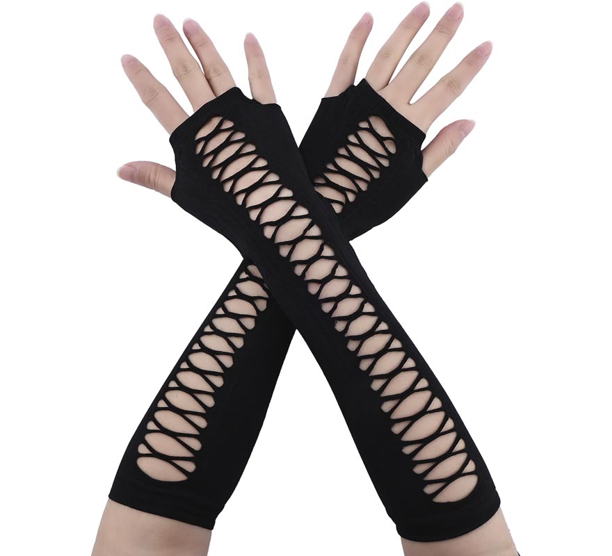 Translation missing: pt-PT.Guantes de Red Largos sin dedos