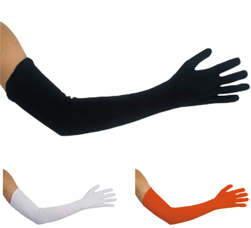 Translation missing: pt-PT.Guantes extra largos en varios colores 45 cm