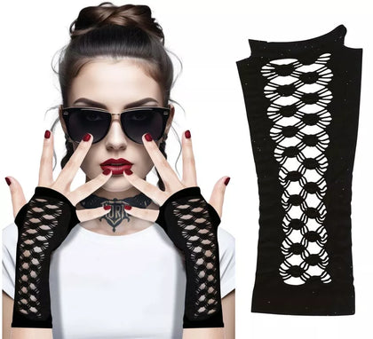 Guantes Góticos negros