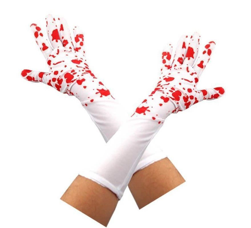 Translation missing: pt-PT.Guantes Largos blancos con Sangre