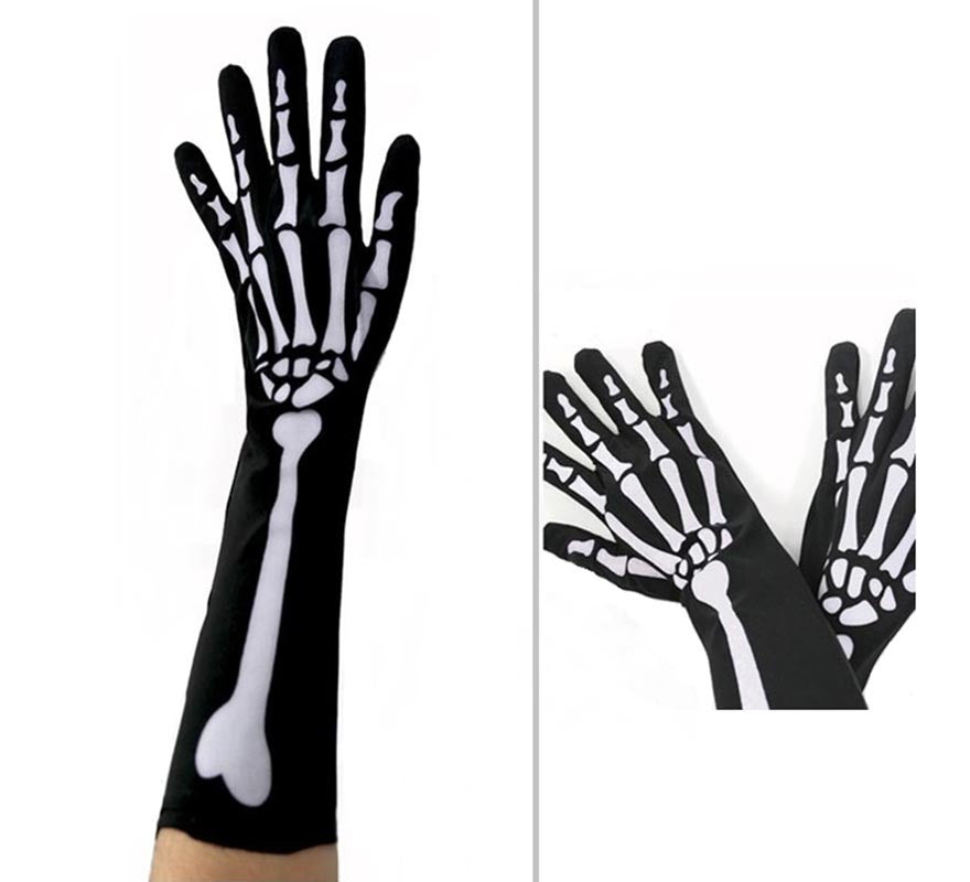 Translation missing: pt-PT.Guantes Largos de Esqueleto de 38 cm