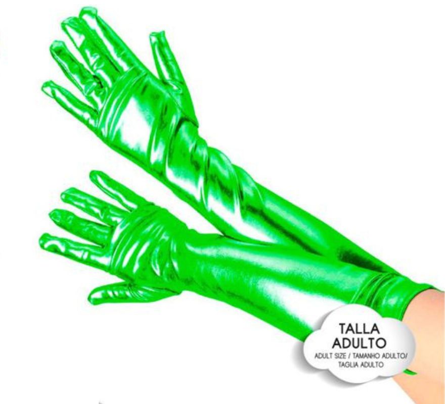 Translation missing: pt-PT.Guantes Largos Metalizados para adultos en varios colores