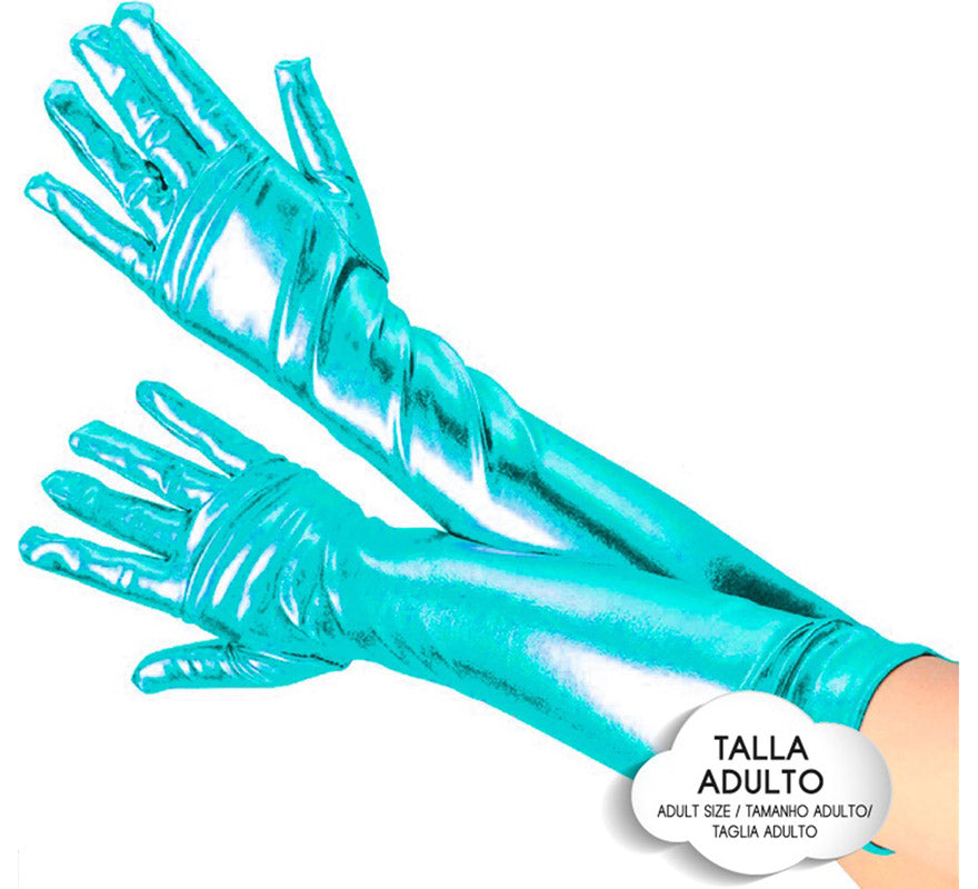 Translation missing: pt-PT.Guantes Largos Metalizados para adultos en varios colores