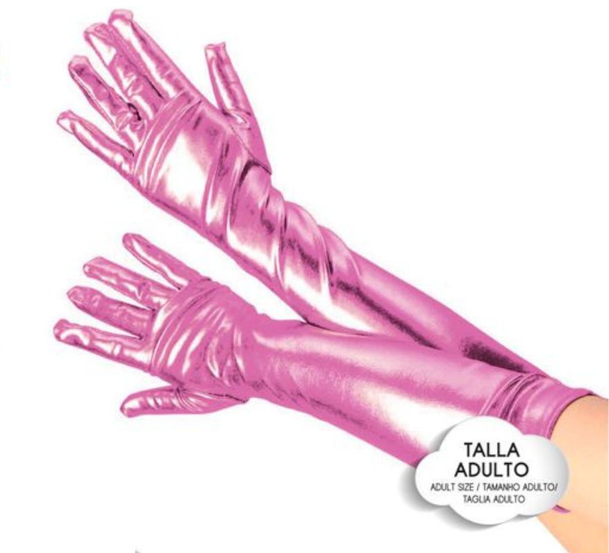 Translation missing: pt-PT.Guantes Largos Metalizados para adultos en varios colores