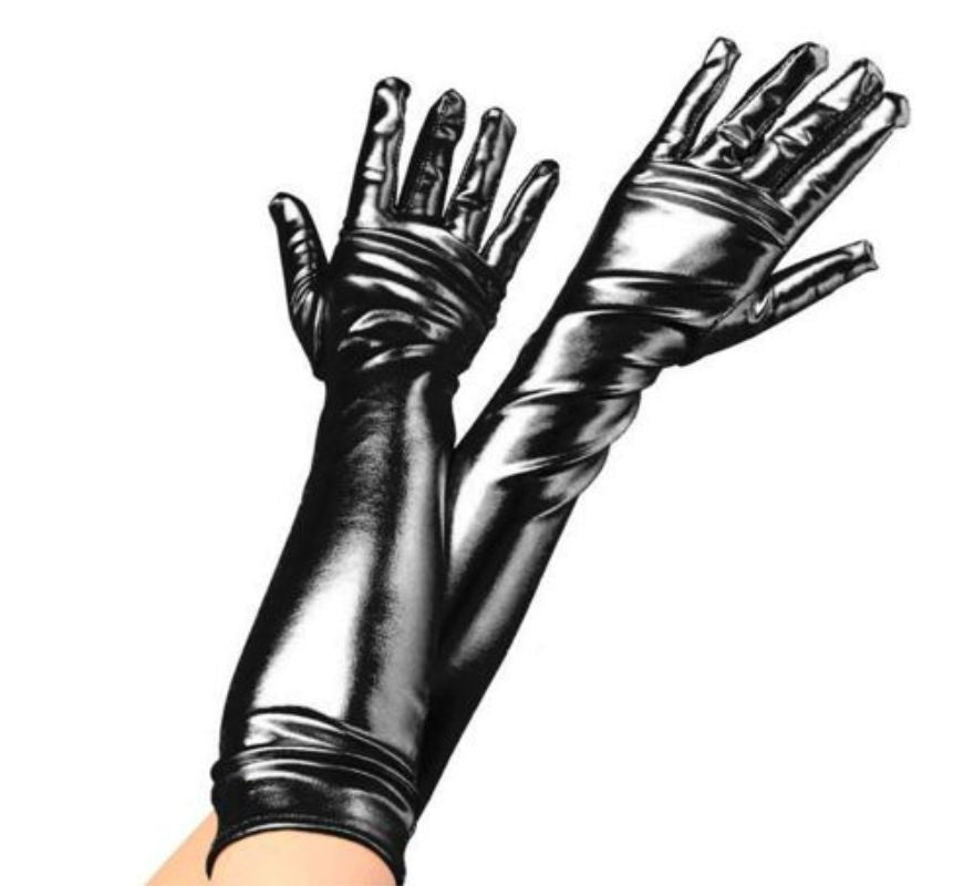 Translation missing: pt-PT.Guantes Largos Metalizados para adultos en varios colores
