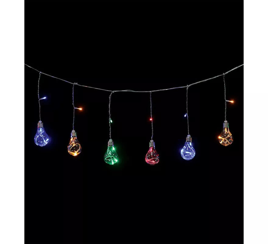 Translation missing: pt-PT.Guirnalda de 3 metros con 20 Bombillas con 4 Led Multicolor