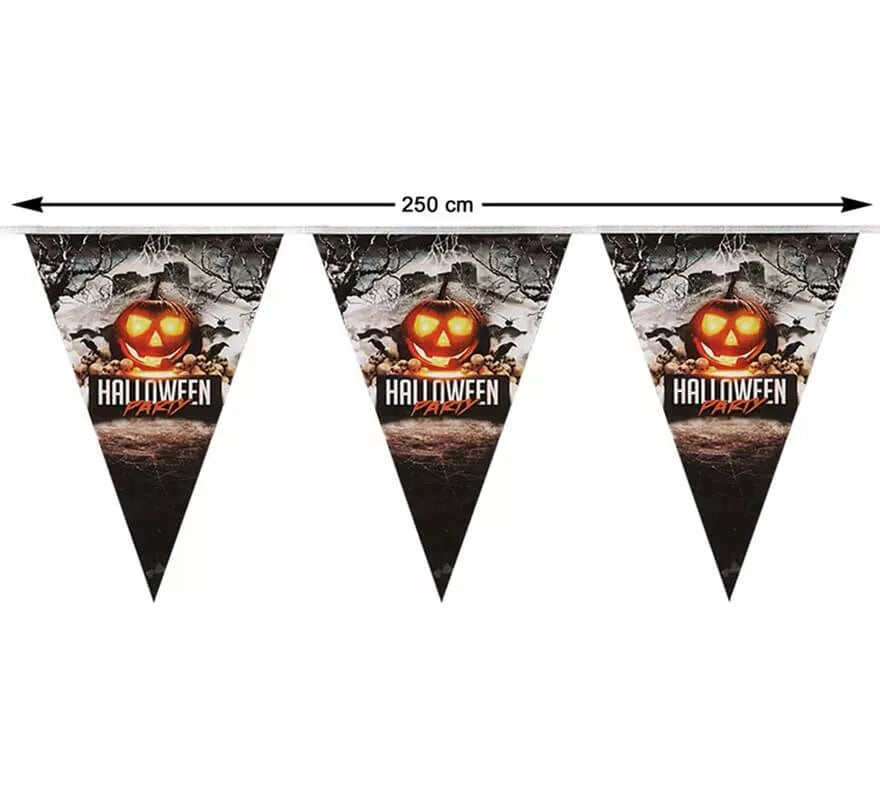 Translation missing: pt-PT.Guirnalda de Calabazas Halloween de 250 cm