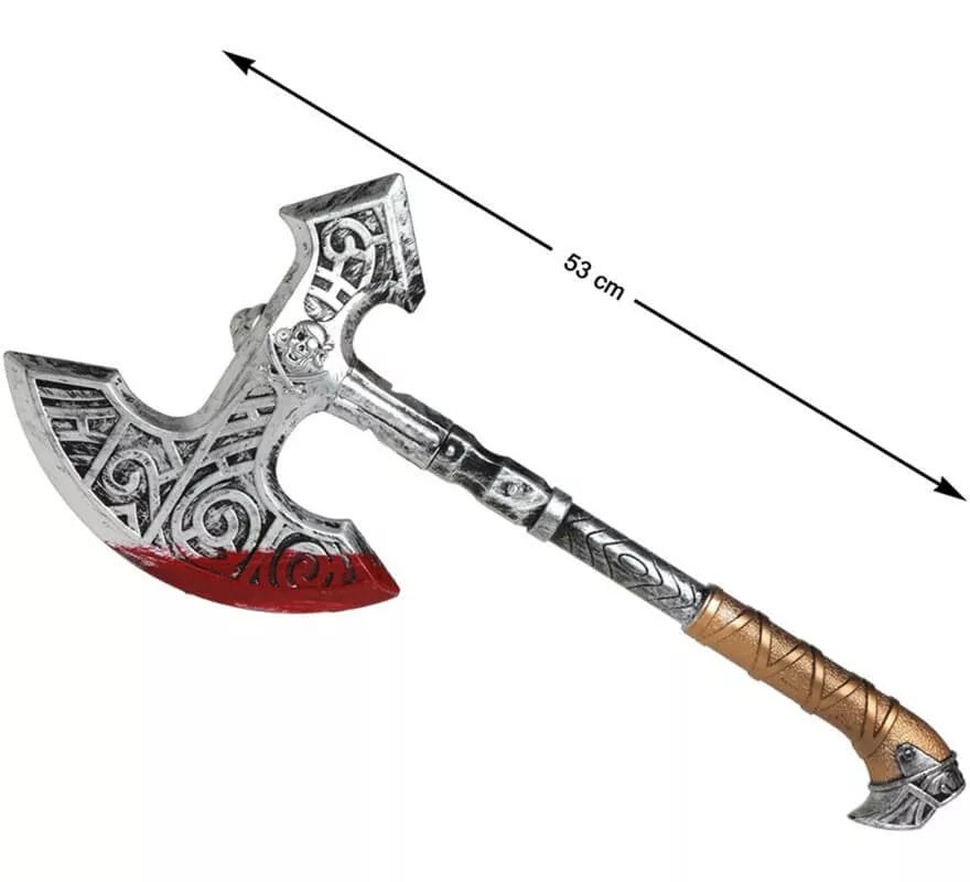 Translation missing: pt-PT.Hacha Medieval con Sangre de 53 cm