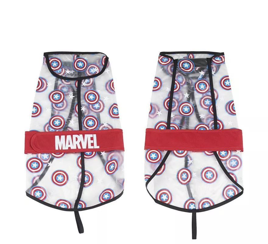 Translation missing: pt-PT.Impermeable Ajustable para Perro de Capitan America