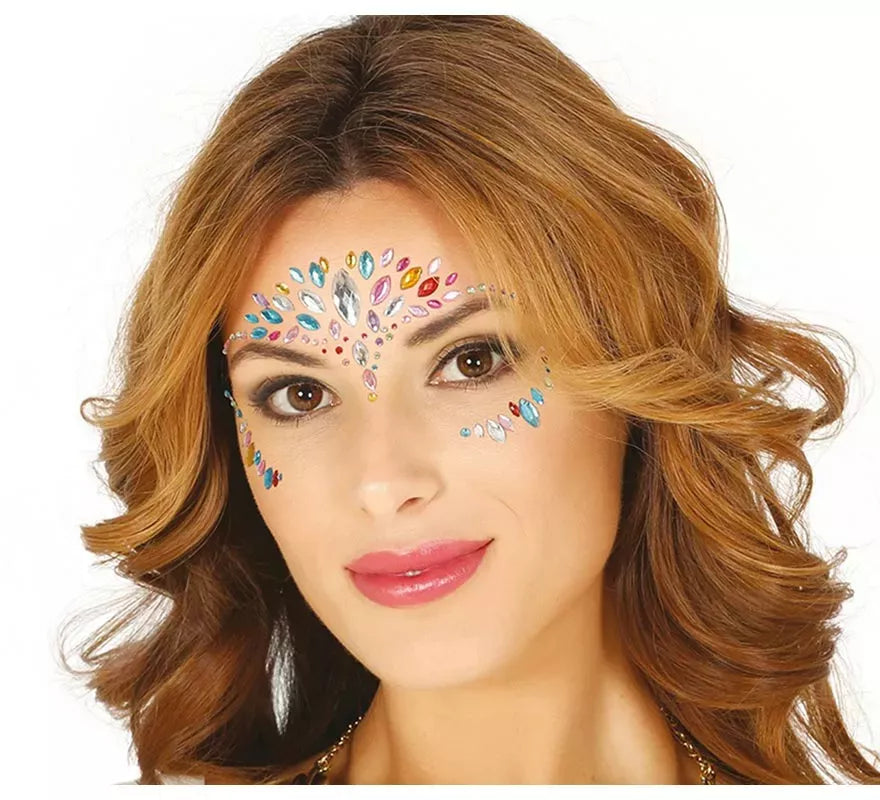 Translation missing: pt-PT.Joyas Faciales Adhesivas Multicolor