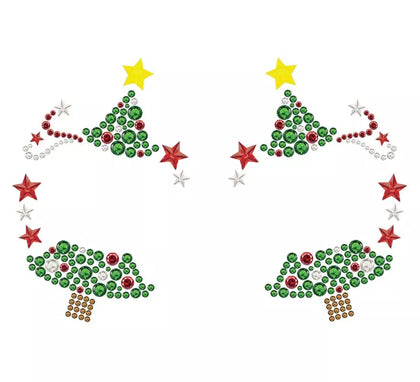 Joyas Faciales Árbol de Navidad