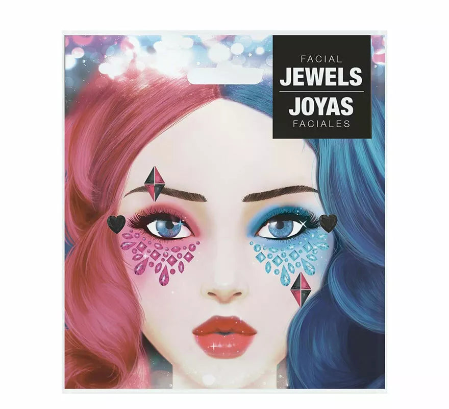 Translation missing: pt-PT.Joyas Faciales Arlequina Adhesivas