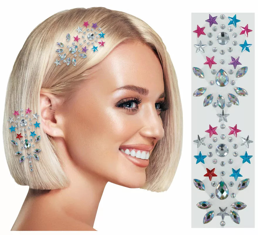 Translation missing: pt-PT.Joyas para el Cabello multicolor de 13x25 cm adulto