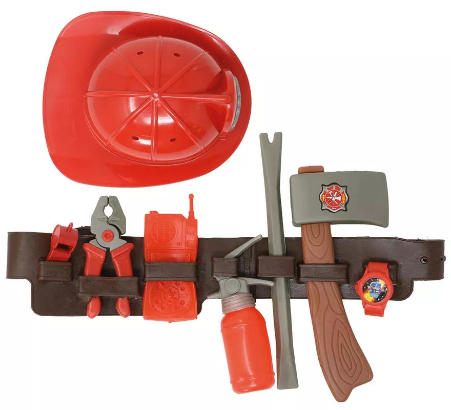 Kit de Bombero con Casco