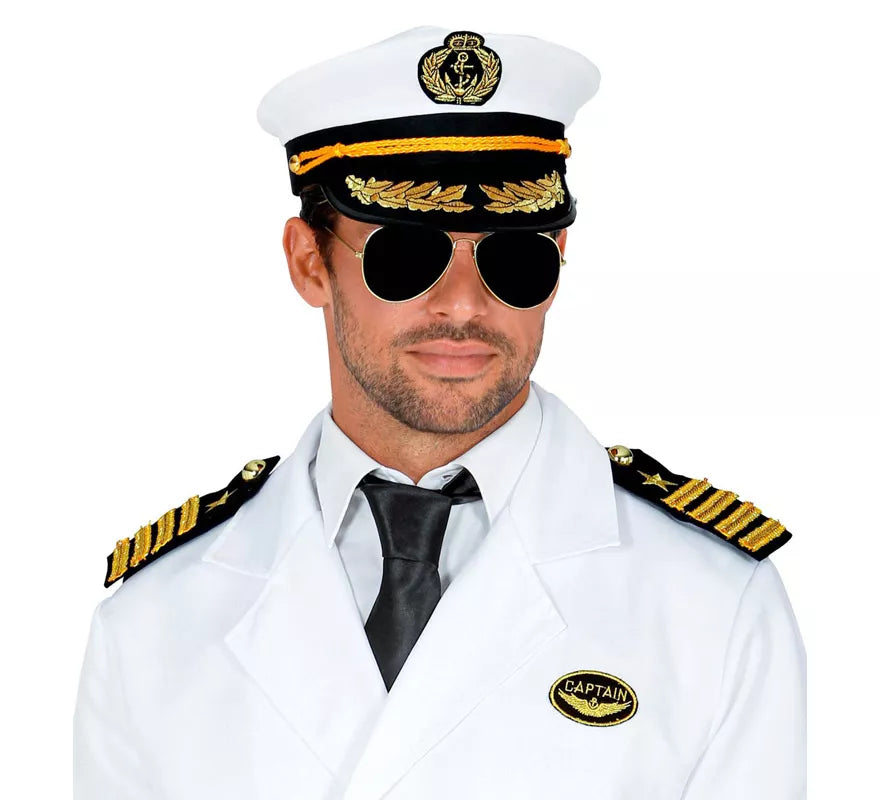 Translation missing: pt-PT.Kit de Capitán Marino: Gorra, Gafas y Presillas de grado